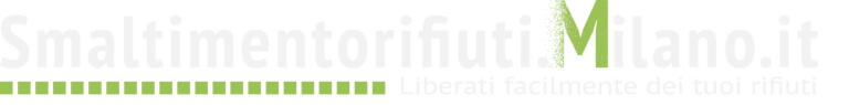 Logo smaltimento rifiuti Milano
